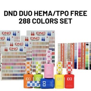 DND DUO Collection HEMA & TPO Free - Full Set 288 Colors