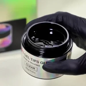 Alternative view of DND Gel Tips Glue 2.12oz, CLEAR (HEMA & TPO Free)
