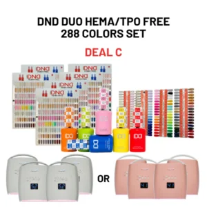 DND DUO Collection HEMA & TPO Free - Full Set 288 Colors - Free Premium Gifts