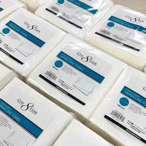 Cre8tion Disposable Manicure Plain Towel 40x40cm/100pcs/bag