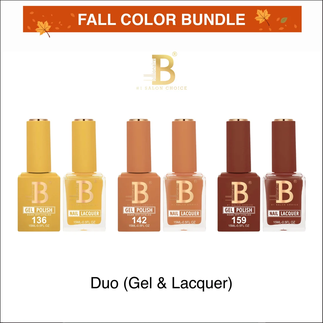 Billionaire Imperial Matching Duo - Pre-selected 39 Colors