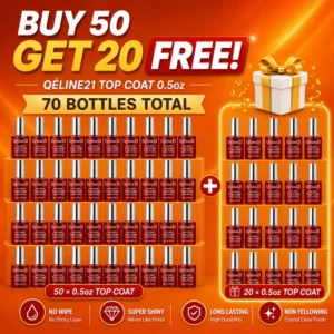 Queen21 - Top Coat 0.5oz Buy 50 Get 20 Free