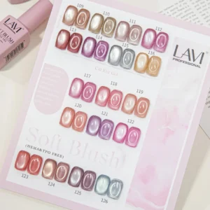 Alternative view of Lavi Cat Eye Gel Soft Blush Collection - 18 Colors w/ 1 Counter Display & 1 Magnet Tool