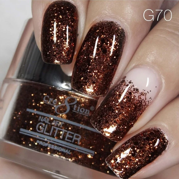 Cre8tion Professional Nail Art Glitter - Color G70