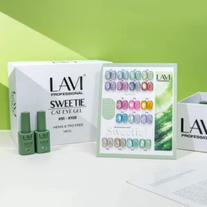 Lavi Cat Eye Gel Sweetie Collection - 18 Colors w/ 1 Counter Display & 1 Magnet Tool