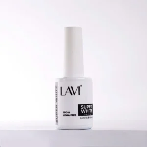 LAVI Super White Gel 0.5oz (HEMA & TPO Free), V2 (Pk: 25 pcs/box, 200 pcs/case)