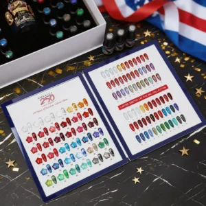 Alternative view of Royal America 250 Cat Eye Collection - 36 Colors w/ 1 Color Book & 1 Limited America 250 Glass
