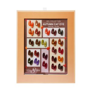 Alternative view of Cre8tion Cat Eye Gel Autumn Collection Kit - 24 Colors