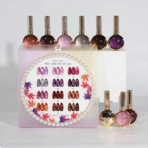 Hang Mist Violet Fall Collection 12 Colors (259 - 270) / Free Chart Display & Magnet