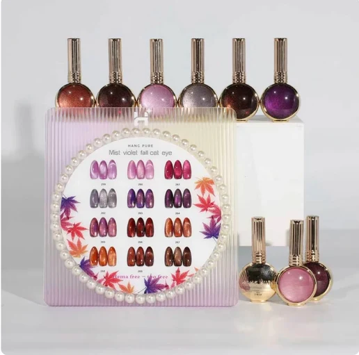 Hang Mist Violet Fall Collection 12 Colors (259 - 270) / Free Chart Display & Magnet