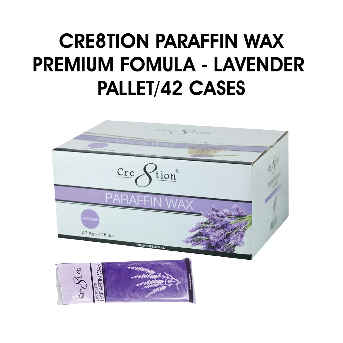 Cre8tion Paraffin Wax Lavender - Premium Fomula - Image 2