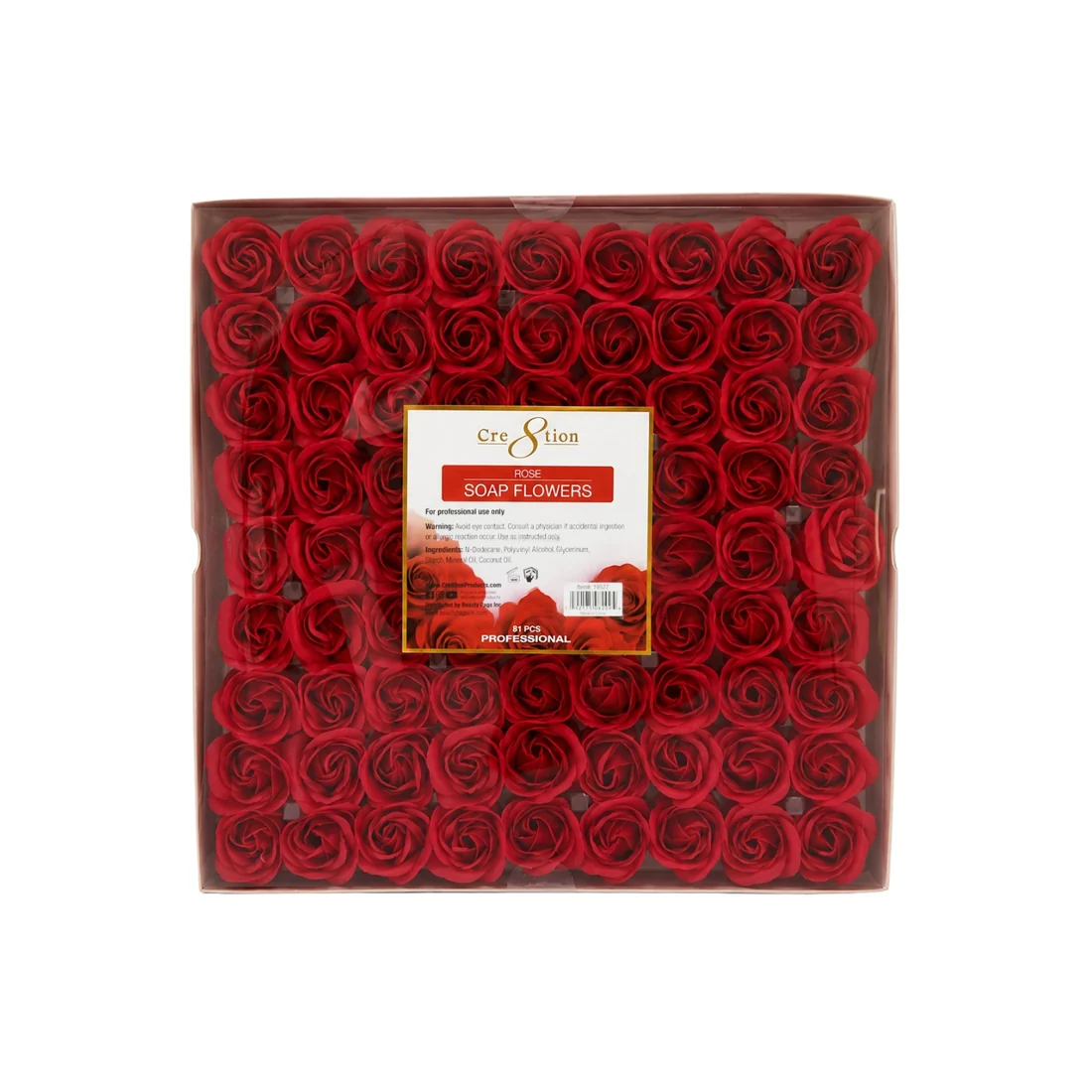 Cre8tion Soap Flower- Red