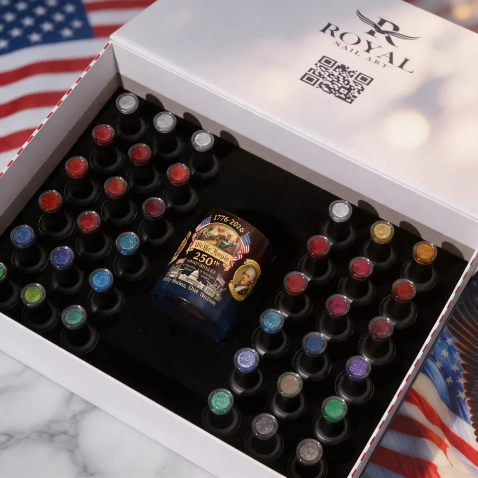 Royal America 250 Cat Eye Collection - 36 Colors w/ 1 Color Book & 1 Limited America 250 Glass - Image 3