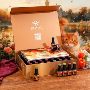 Royal Flash Cat Eye Collection 48 Colors w/ 1 Color Book