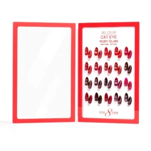 Alternative view of Cre8tion Cat Eye Gel Ruby Glam Kit - 20 Colors