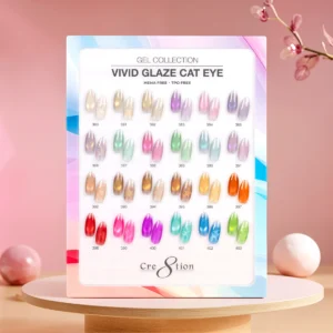 Alternative view of Cre8tion Cat Eye Vivid Glaze Kit - 24 Colors