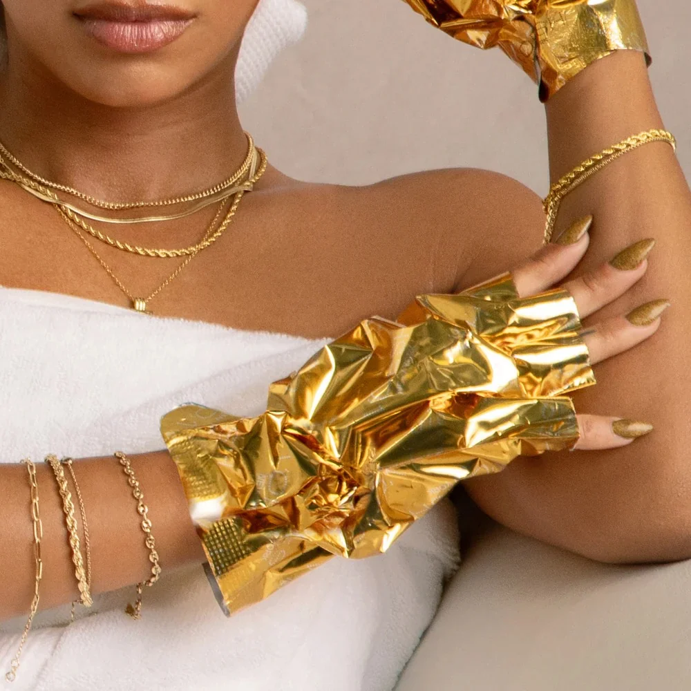 Voesh Collagen Gloves Imperial Gold - Image 3