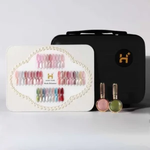 Alternative view of Hang Pure Nude Shimmer Cat Eye 36 Colors Set - Free Color Chart Display & 6 Top Coats