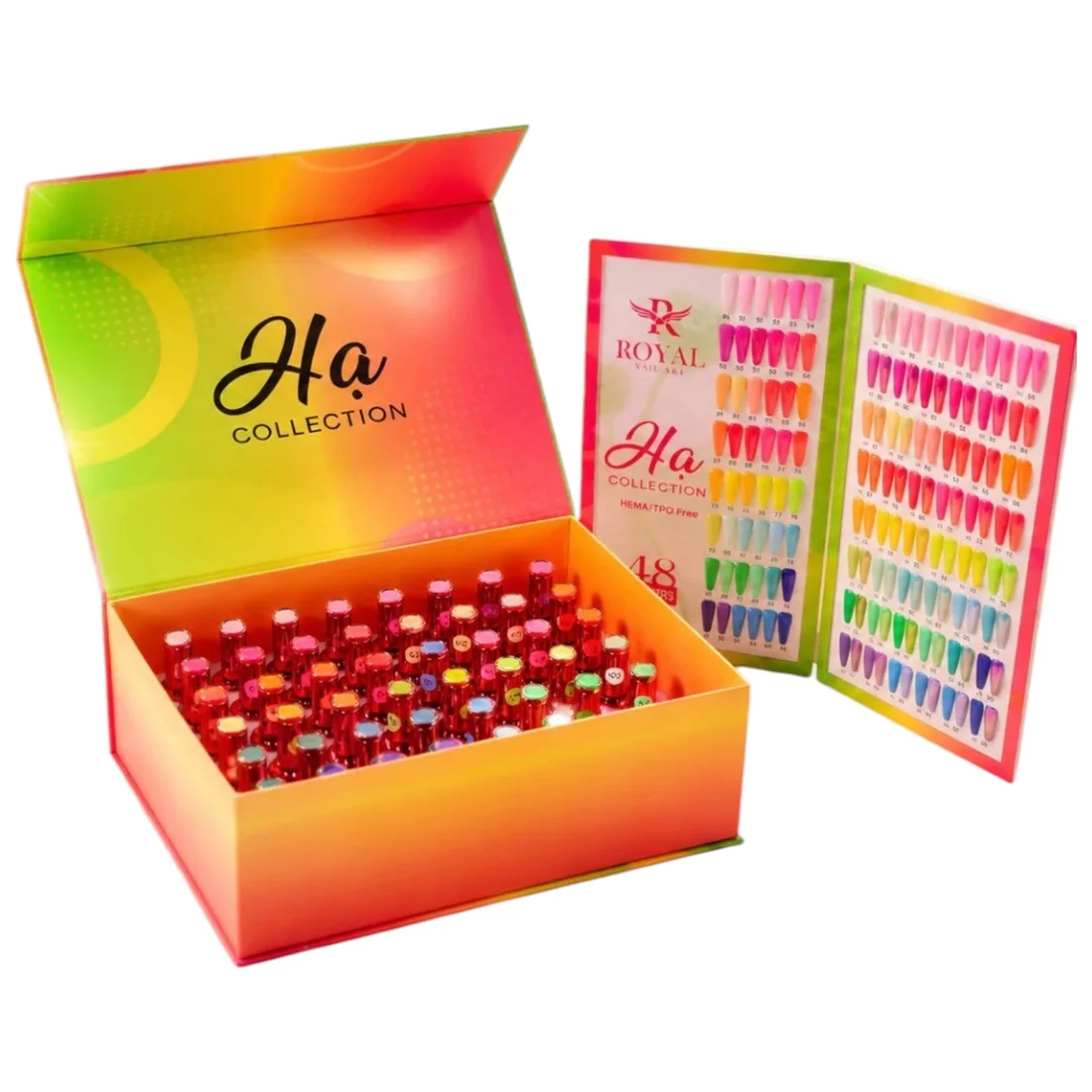Royal Hạ Collection 48 Colors For Summer w/ 1 Acrylic Booklet