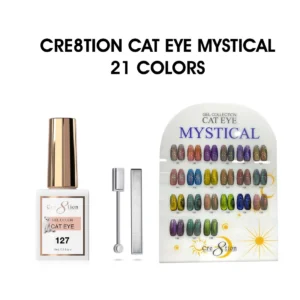 Cre8tion Cat Eye Gel 0.5oz - Mystical Collection - 21 colors