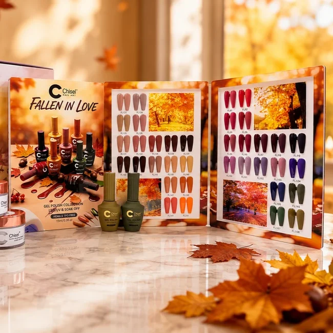 Chisel Fallen in Love Collection Gel 0.5oz - Set 36 Colors w/ 1 Acrylic Booklet