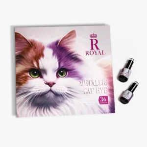 Royal Metallic Cat Eye Collection - 36 Colors w/ 1 Color Book