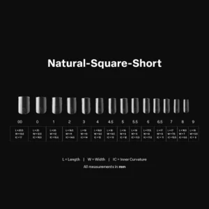 Alternative view of Apres Gel-X Tips 2.0 - NATURAL Square 600pcs