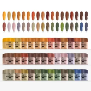 PLA Powder Colors - Fall Collection 36 Colors w/ 1 Color Chart