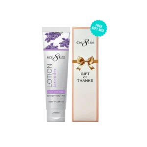 Cre8tion Hand & Body Lotion 100ml (3.3oz) - LAVENDER, CASE (Pk: 60 pcs/case