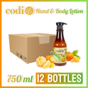 Codi Tangerine Lotion (CASE), 750ml (25oz)