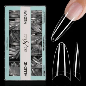 Cre8tion Special Shape Tip Almond Clear - Medium