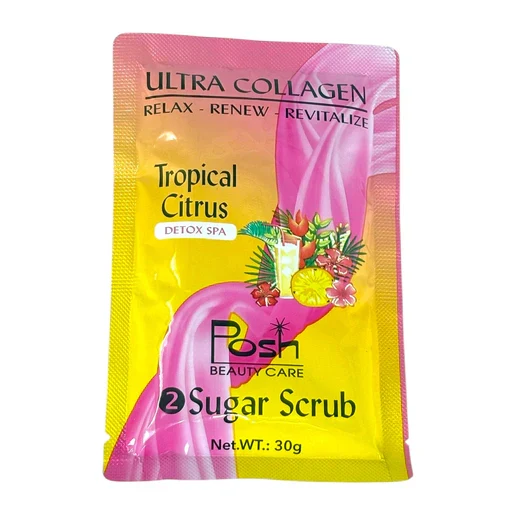 Posh Deluxe Pedicure Kit 4in1, CASE, TROPICAL (Pk: 50 kits/case) - Image 2