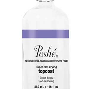 Poshe Fast Dry Top Coat Refill, 16oz (PK: 12 pcs/case)
