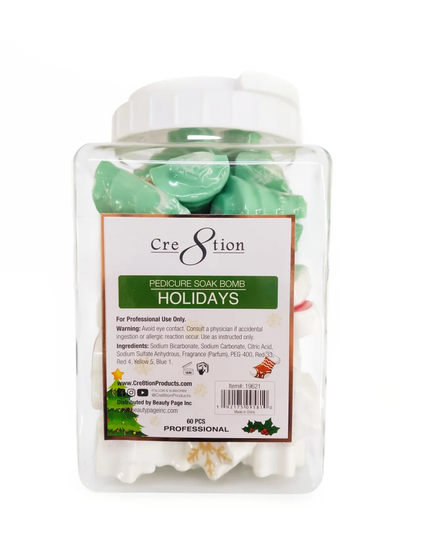 Cre8tion Pedicure Soak Bomb - Christmas - Image 2
