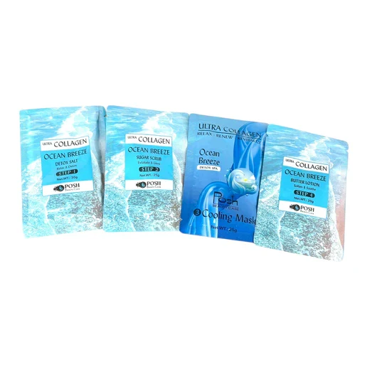 Posh Deluxe Pedicure Kit 4in1, CASE, OCEAN BREEZE (Pk: 50 kits/case) - Image 6