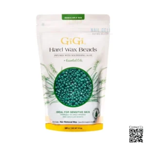 Gigi Hard Wax Beads Infused with Nourishing Aloe,14oz