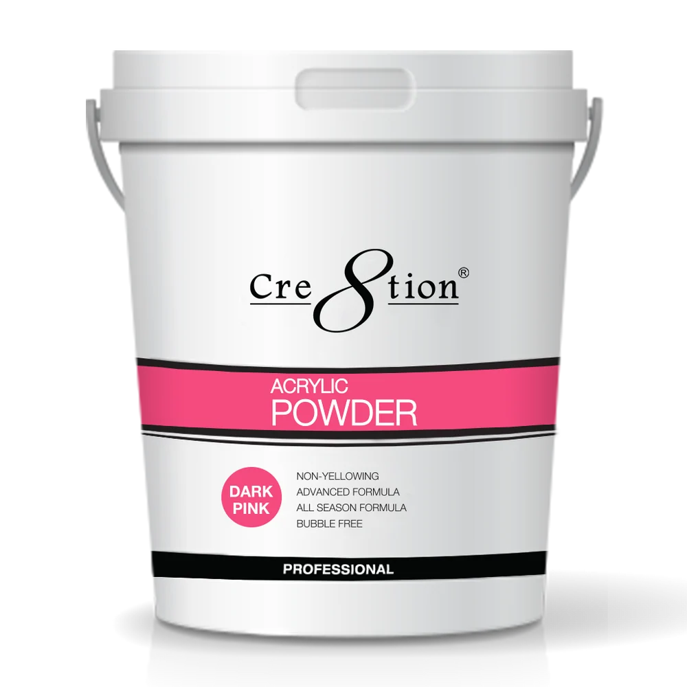 Cre8tion Acrylic Powder Pinkest (Transparent) - 25lbs