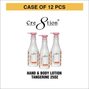 Cre8tion Hand & Body Lotion 750ml (25oz) - TANGERINE, CASE (PK: 12 pcs/case)