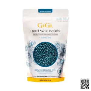 Gigi Hard Wax Beads Infused with Soothing Azulene, 14oz
