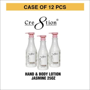 Cre8tion Hand & Body Lotion 750ml (25oz) - JASMINE, CASE (PK: 12 pcs/case)