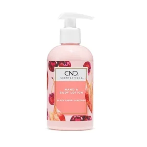 CND Scentsations Hand & Body Lotion, Black Cherry & Nutmeg, 8.3oz