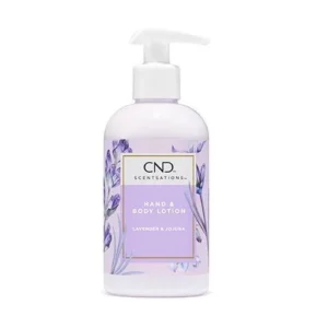 CND Scentsations Hand & Body Lotion, Lavender & Jojoba, 8.3oz