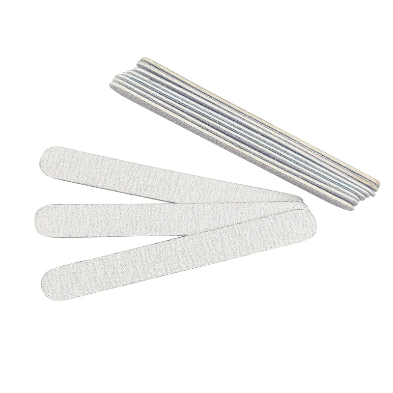 Cre8tion Mini Nail File Wood Center Zebra Grit (50 pcs./pack) - Image 2