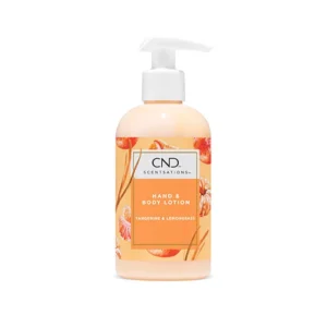 CND Scentsations Hand & Body Lotion, Tangerine & Lemongrass, 8.3oz