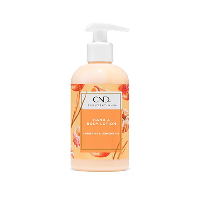 CND Scentsations Hand & Body Lotion, Tangerine & Lemongrass, 8.3oz