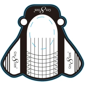 Cre8tion PVC Clear Nail Form, ROLLS (Pk: 500 pcs/roll)