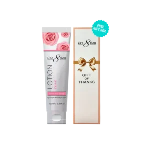 Cre8tion Hand & Body Lotion 100ml (3.3oz) - ROSE, CASE (Pk: 60 pcs/case)