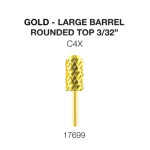 Cre8tion Gold Carbide - Large Barrel - Round Top, C4X 3/32