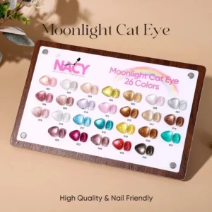 Alternative view of Nacy Catchy Moonlight Cat Eye Gel - 26 Colors w/ 1 Counter Display