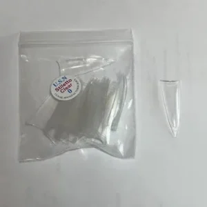 USN Stiletto Nail Tips Bag 50pcs Refill - Natural